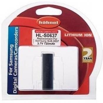 Hähnel HL-S0637 - Batería Li-Ion para Samsung SLB-0637, 3.7V, 720mAh
