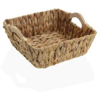 Cesta Multiusos Versa M 28 x 10 x 28 cm con asas