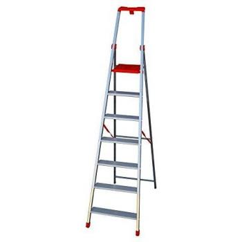 Escalera de Aluminio Plegable Profesional 7 Peldaños Facal Maxi
