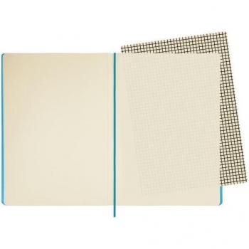 Cuaderno tapa blanda 72 hojas 80 g/m2 Modern A4-210x297 mm liso Finocam negro