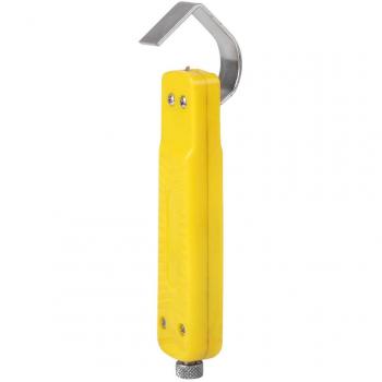 28-35mm PVC Cable de Goma Pelacables EléCtrico Cortador Pelacables Aislante Pelacables Herramienta de Prensado para Electricista Amarillo