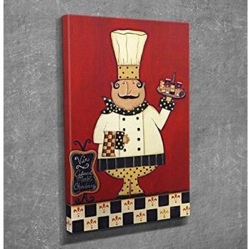 Walimex lity dc132 Decorativa Lienzo Pintura, Madera, Multicolor, 30 x 40 cm