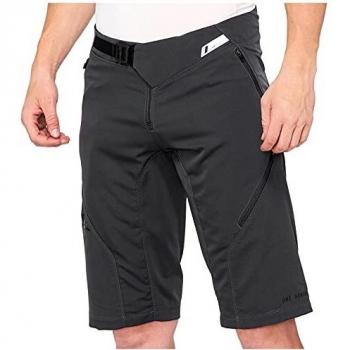 Shorts 100% Airmatic Enduro/Trail para Hombre, Charcoal, Talla W38