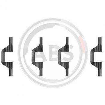 ABS 1263Q Kit de Accesorios, Pastillas de Frenos