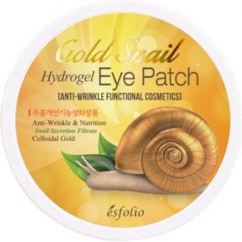 Esfolio Gold Snail Hydrogel Eye Patch - 60 Pieces