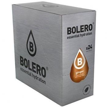 Bolero Bebida Instantánea sin Azúcar, Sabor Jengibre - Paquete de 24 x 9 gr - Total: 216 gr