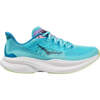Hoka Women's Mach 6 Running Shoes - Blue, Size 39 1/3
