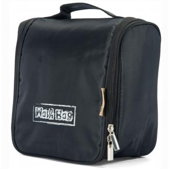 Benzi - de tamaño medio elegante Unisex para colgar Wash Bag Washbag - Bolsa de aseo Varios colores, 05 - BLACK