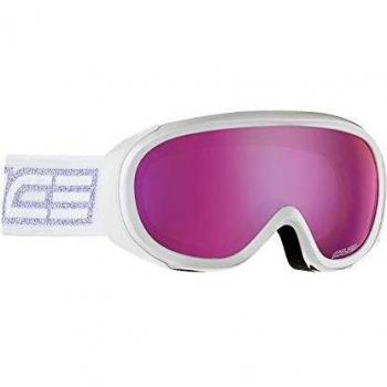 Salice 804DARWF - Máscara de esquí SR Blanco-Violeta Unisex para Adulto, única