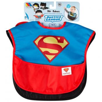 Babero + Capa de Superman - Liga de la Justicia