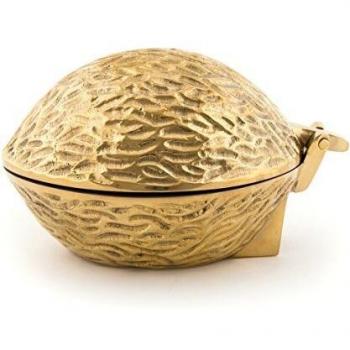 SELETTI Cascanueces de Metal Noix 21,5 x 15,5 x 13 cm