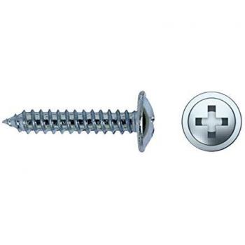 Celo 94216Ch88H - Tornillo Rosca Chapa Tipo Ch88H Cabeza Arandela Estampada Impronta Ph Diámetro 4,2X16 Cincado, 500 Unidades