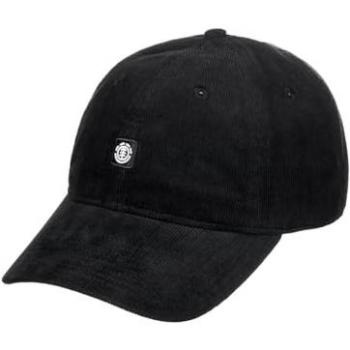 Gorra Element Fluky Cord - Color Negro, Visera Curva, Talla Única