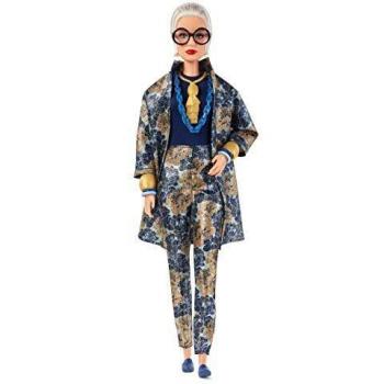 Barbie Collector Muñeca diseñada por Iris Apfel, look estampado