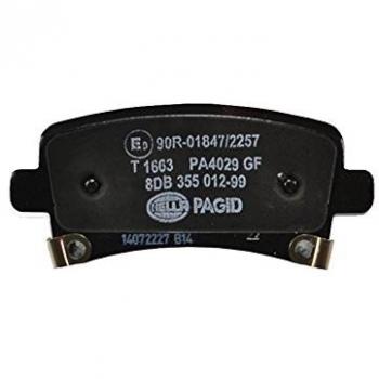 Juego de pastillas de freno HELLA 8DB 355 012-991 para Chevrolet Malibu, Opel Insignia y Saab 9-5