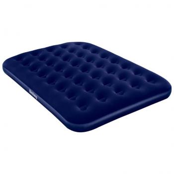 Colchón hinchable aterciopelado Bestway 67002 191x137x22 cm Azul