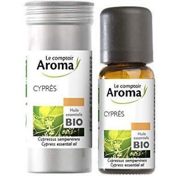 le comptoir Aceite de Aroma Esencial - Ciprés Bio le comptoir aroma, 10 ml