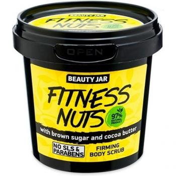 Exfoliante corporal reafirmante Fitness Nuts Beauty Jar