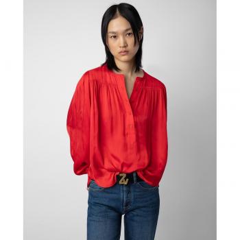 Zadig & Voltaire Women's Tigy Satin Top - Japon - Size XS