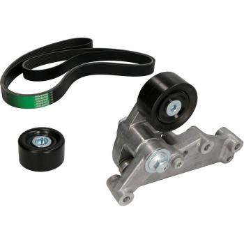 Juego de correas acanaladas y trapeciales poli V con tensor GATES K018PK2630HD