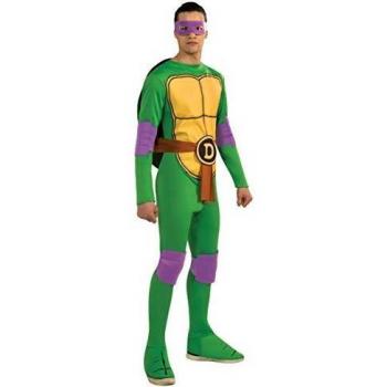 Disfraz Adulto Tortuga Ninja Donatello - Verde - Talla Estándar