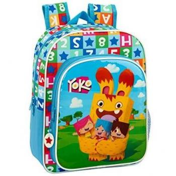 Yoko Oficial Mochila Escolar Infantil Animada 260x110x340mm