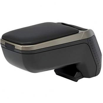 Apoyabrazos Armster Premium Personalizado para Opel Crossland X en color Negro/Gris