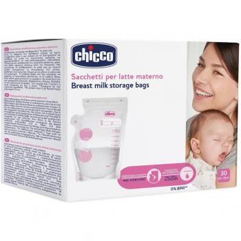 Chicco Bolsas para Conservación de Leche Materna 250ml - 30 Unidades