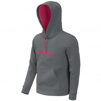 Trangoworld Kura Sudadera, Niños, Gris Medio / Fresa, 4