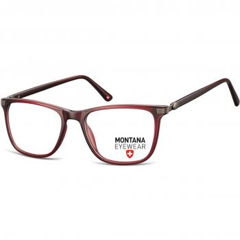 Montana Eyewear MA52 MA52E Armazones para Hombre Rojas con Lentes Recetadas