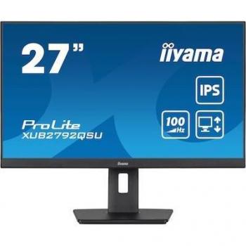Monitor IIYAMA XUB2792QSU-B6 LED IPS-panel 27 2560x1440