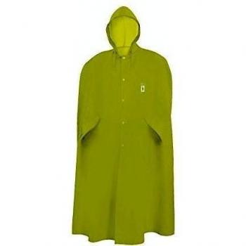PVC Cape Lluvia Poncho Chubasquero Protector de lluvia Chubasquero bicicleta pesca 105, color amarillo, tamaño M