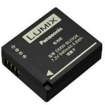 Batería Recargable de Litio Panasonic DMW-BLE9E para Cámaras Lumix GF3/GF5 - 940 mAh