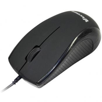 Ratón óptico USB tipo A Vakoss TM-481UK, 3 botones, 1200 DPI, color negro