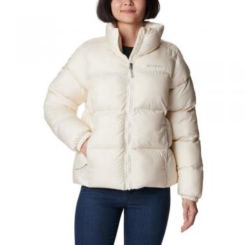 Chaqueta acolchada Puffect blanco roto Columbia