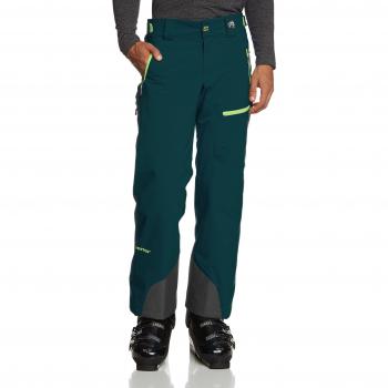 Ziener Skihose Saki Man Pants Allmountain - Pantalones de esquí para hombre, color verde, talla 54