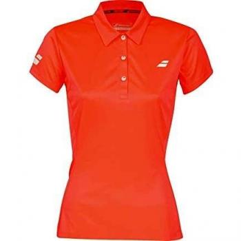 Babolat Core Club Polo Women, Mujer, Fluo Strike, XS