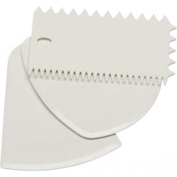 Kaiser Pâtisserie Juego 3 espátulas, Blanco