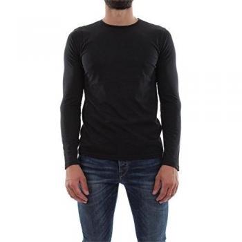 40WEFT TIZIANO 19819 NERO T-SHIRT MANGA LARGA Hombre NERO S