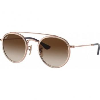 Ray-Ban Round Double Bridge RJ9647S 288/13 46-21 Gold Sunglasses