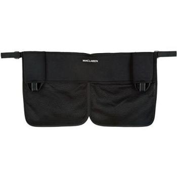 Maclaren organizador universal para carrito de bebé gemelar , Se abrocha de forma rápida y sencilla a todos los carritos de bebé gemelares tipo paraguas de Maclaren y de otras marcas