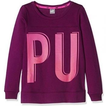 Puma-Sudadera para niña, color morado, talla 8 años