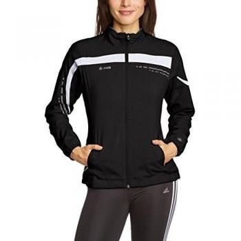 JAKO Jacke Speed - Chaqueta, color blanco, negro, talla 36
