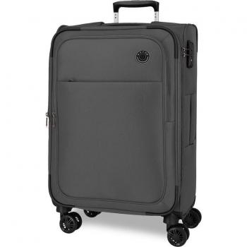 Maleta mediana Movom Atlanta 66 cm gris