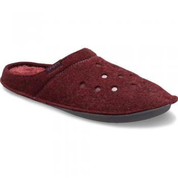 Crocs Classic Slipper, Zapatillas Bajas Unisex Adulto, Rojo Burgundy 60u, 36/37 EU