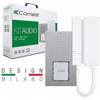 Kit de Intercomunicación Comelit CIAO MINI 2 Hilos para Casa KCA2061A