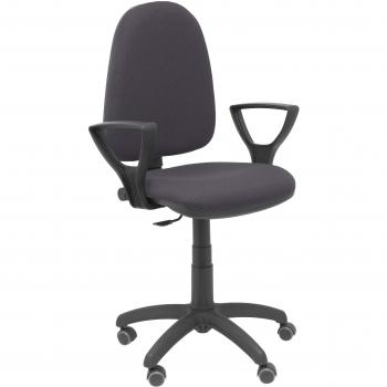 Silla Ayna CP Bali Gris Oscuro con Brazos Fijos y Ruedas para Parqué