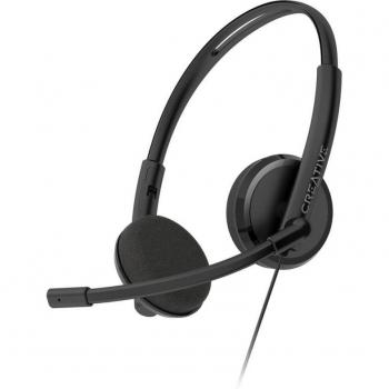 Auriculares con Micrófono Creative Technology HS-220 Negro