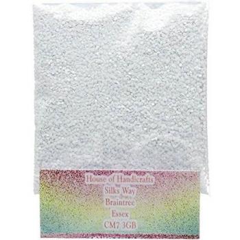 MouldMaster Purpurina hexagonal, PVC, color blanco, 23 g