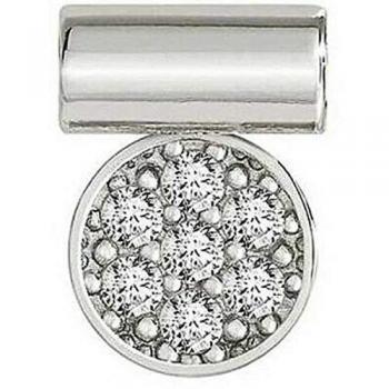 Colgante Nomination Seimia Circular con Zircones Blancos